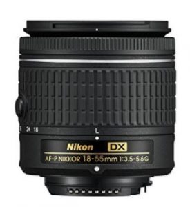 Nikon AF-P DX NIKKOR 18-55mm f/3.5-5.6G - Objetivo