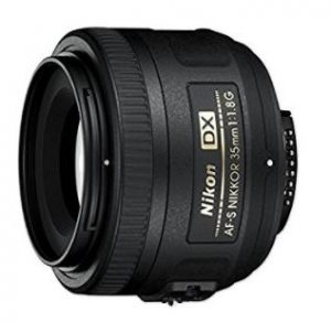 Nikon AF-S DX 35mm 1.8 G - Objetivo para Montura (distancia focal fija 52.5mm, apertura f/1.8) color negro segunda mano
