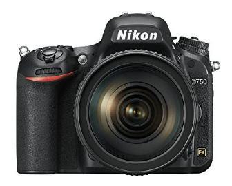 Nikon d750 cámara y objetivo