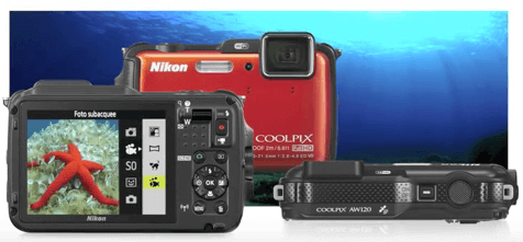 Nikon Coolpix aw120 equipo